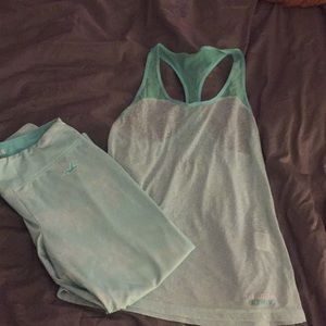 Mint Green Workout Outfit